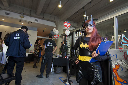 Operations Batgirl at Cartoon Art Museum KSW